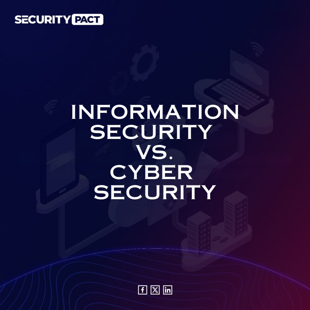 Information Security vs Cyber Security